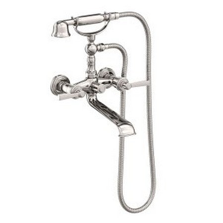 Exposed Tub & Hand Shower Set - Wall Mount in Multiple Finishes