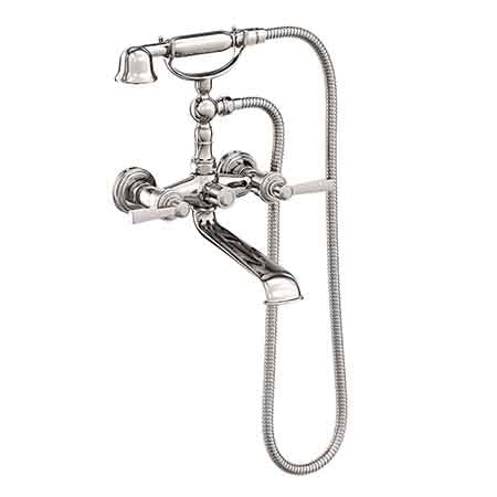 Exposed Tub & Hand Shower Set - Wall Mount in Multiple Finishes