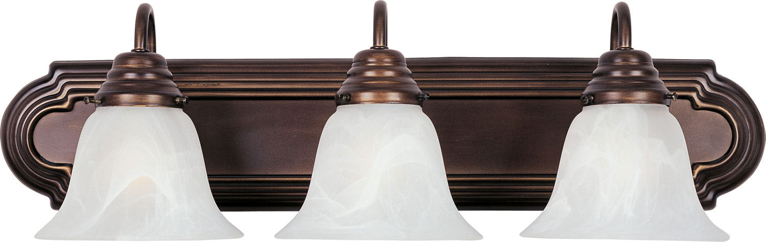 Essentials - 801x Three Light Bath Vanity in Multiple Finishes