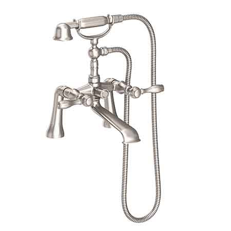 Exposed Tub & Hand Shower Set - Deck Mount in Multiple Finishes