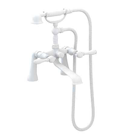 Exposed Tub & Hand Shower Set - Deck Mount in Multiple Finishes