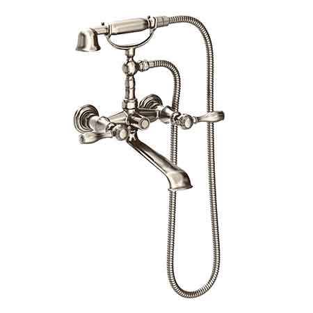 Exposed Tub & Hand Shower Set - Wall Mount in Multiple Finishes