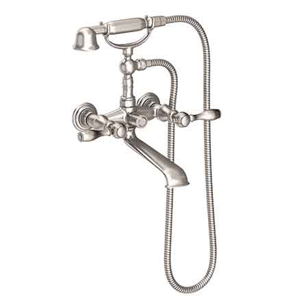 Exposed Tub & Hand Shower Set - Wall Mount in Multiple Finishes