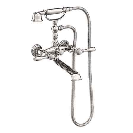 Exposed Tub & Hand Shower Set - Wall Mount in Multiple Finishes