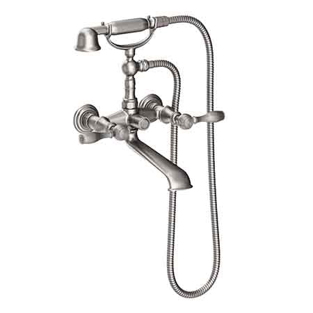 Exposed Tub & Hand Shower Set - Wall Mount in Multiple Finishes