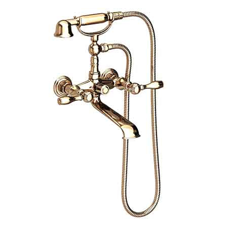 Exposed Tub & Hand Shower Set - Wall Mount in Multiple Finishes