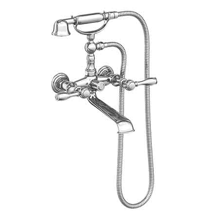 Exposed Tub & Hand Shower Set - Wall Mount in Multiple Finishes