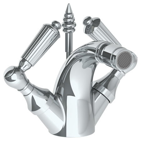 Deck Mounted Monoblock Bidet Mixer