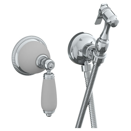 Wall Mounted Bidet Spray Set & Progressive Mixer With 49" Hose