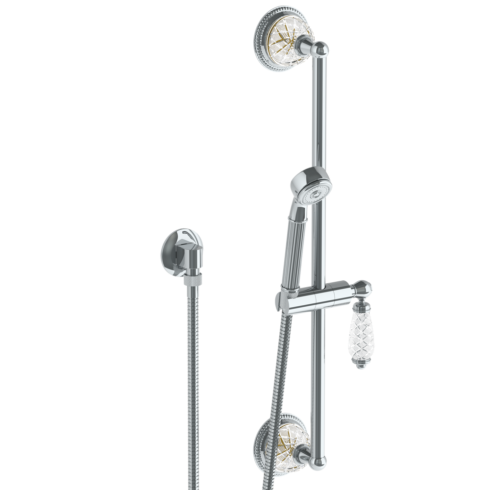 Positioning Bar Shower Kit With Hand Shower And 69" Hose