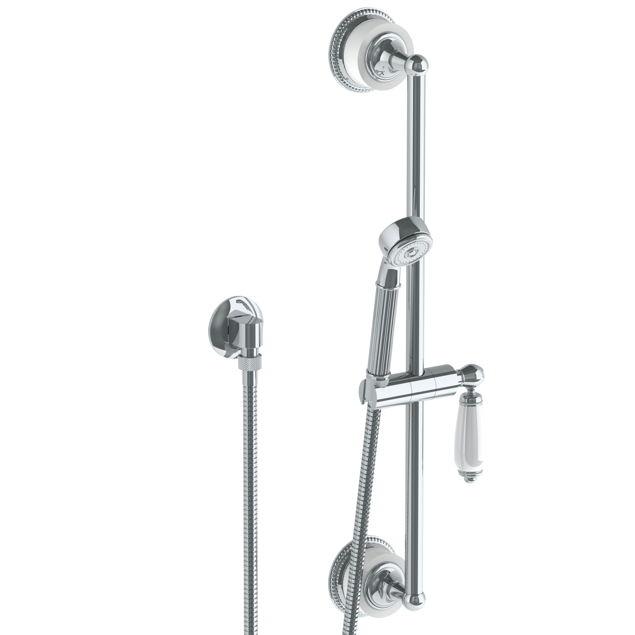 Positioning Bar Shower Kit With Hand Shower And 69" Hose