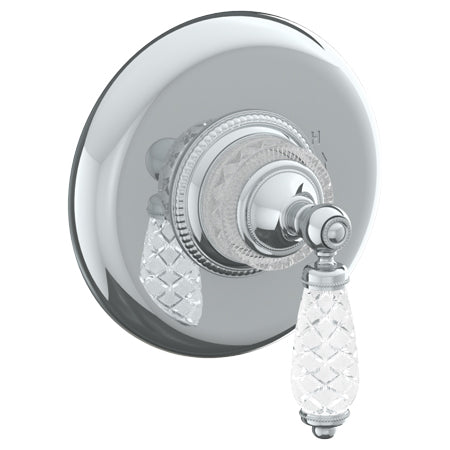 Wall Mounted Pressure Balance Shower Trim, 7" Dia.