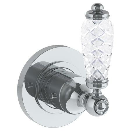 Wall Mounted Mini Thermostatic Shower Trim, 3 1/2" Dia.