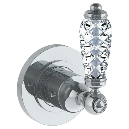 Wall Mounted Mini Thermostatic Shower Trim, 3 1/2" Dia.