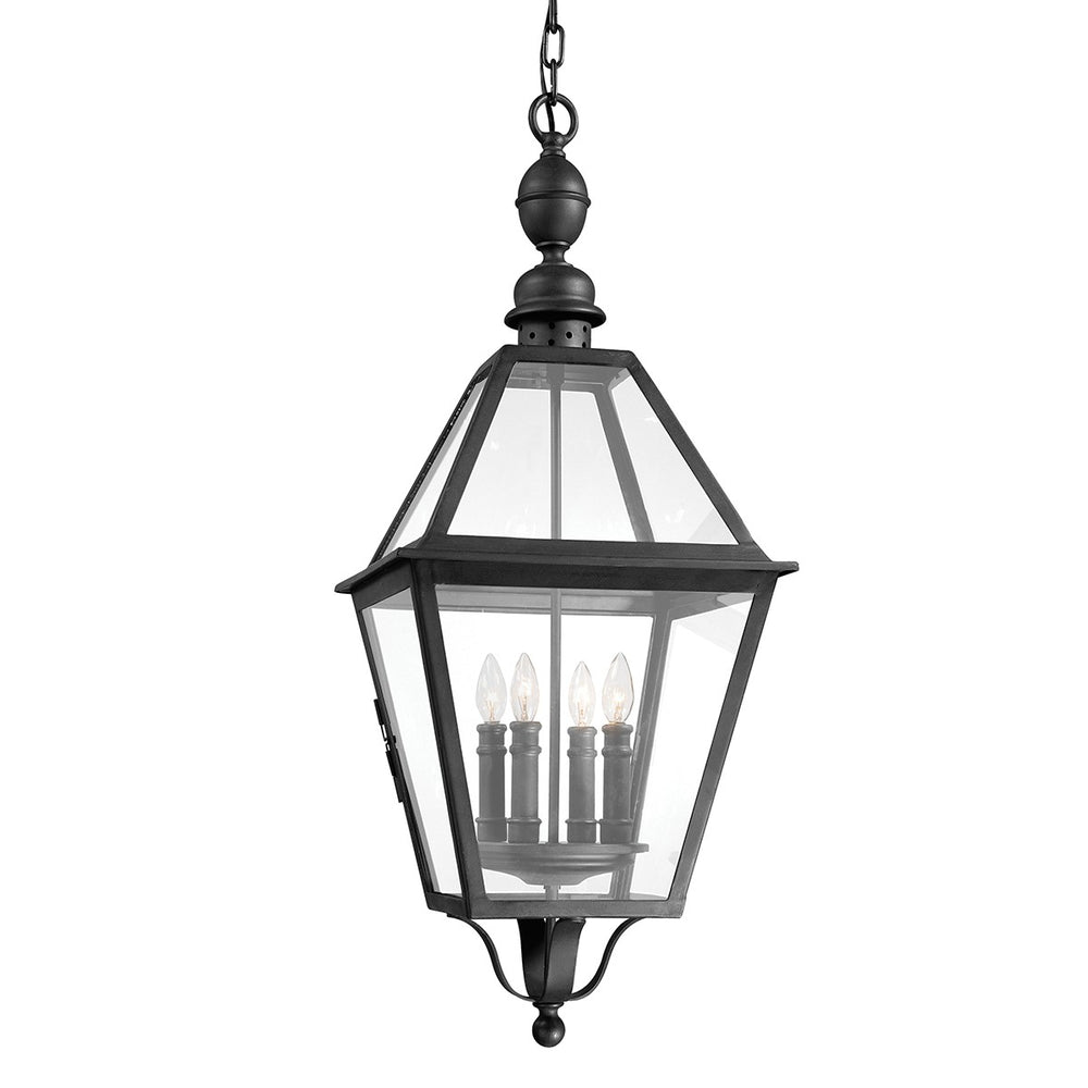 Troy Lighting - F9628NB - Four Light Hanging Lantern - Townsend - Natural Bronze