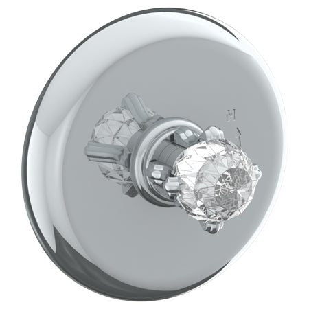 Wall Mounted Pressure Balance Shower Trim, 7" Dia.