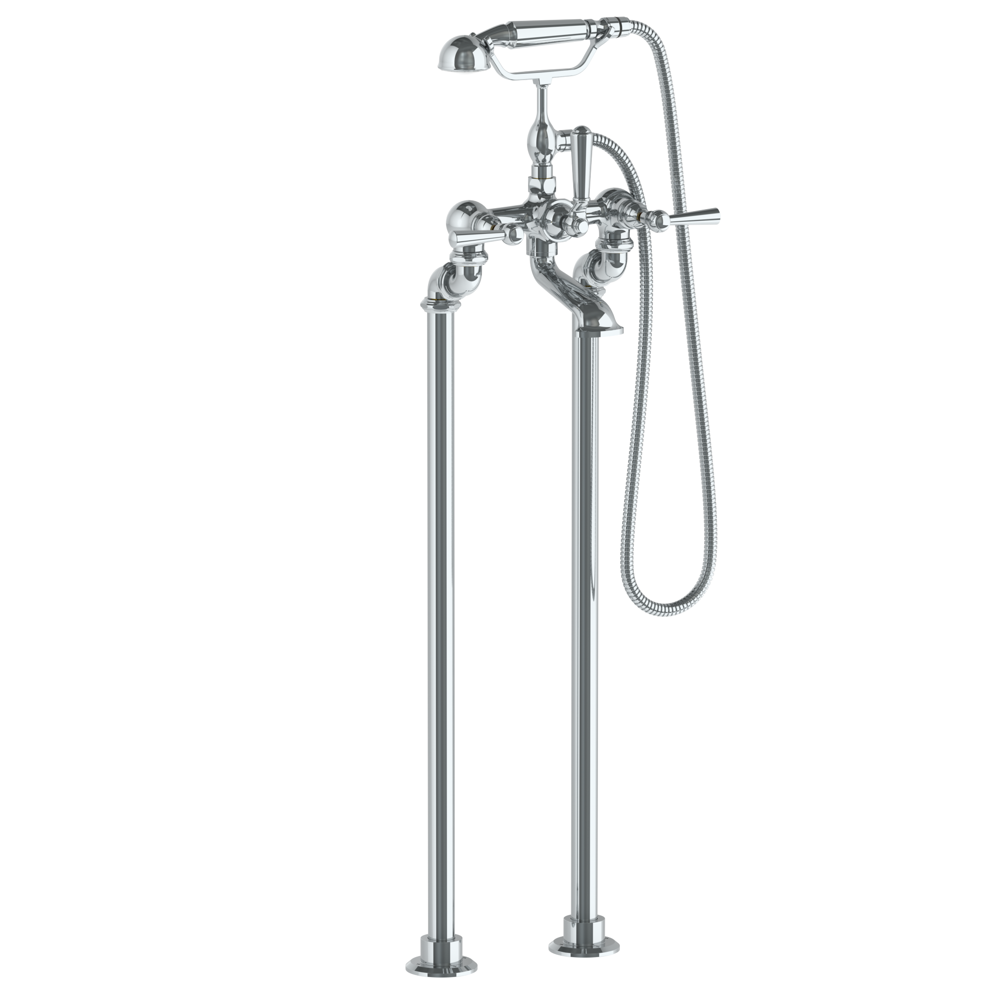 Floor Standing Bath Set With Hand Shower