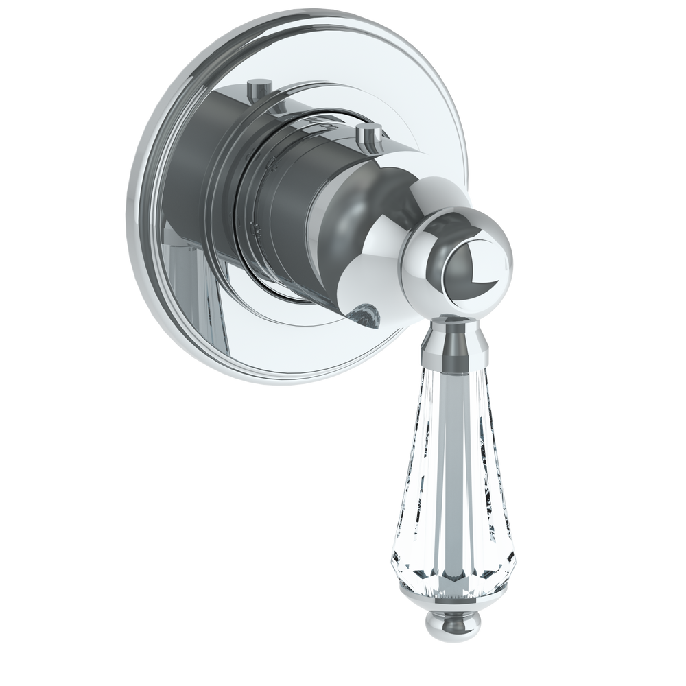 Wall Mounted Mini Thermostatic Shower Trim, 3 1/2" Dia.