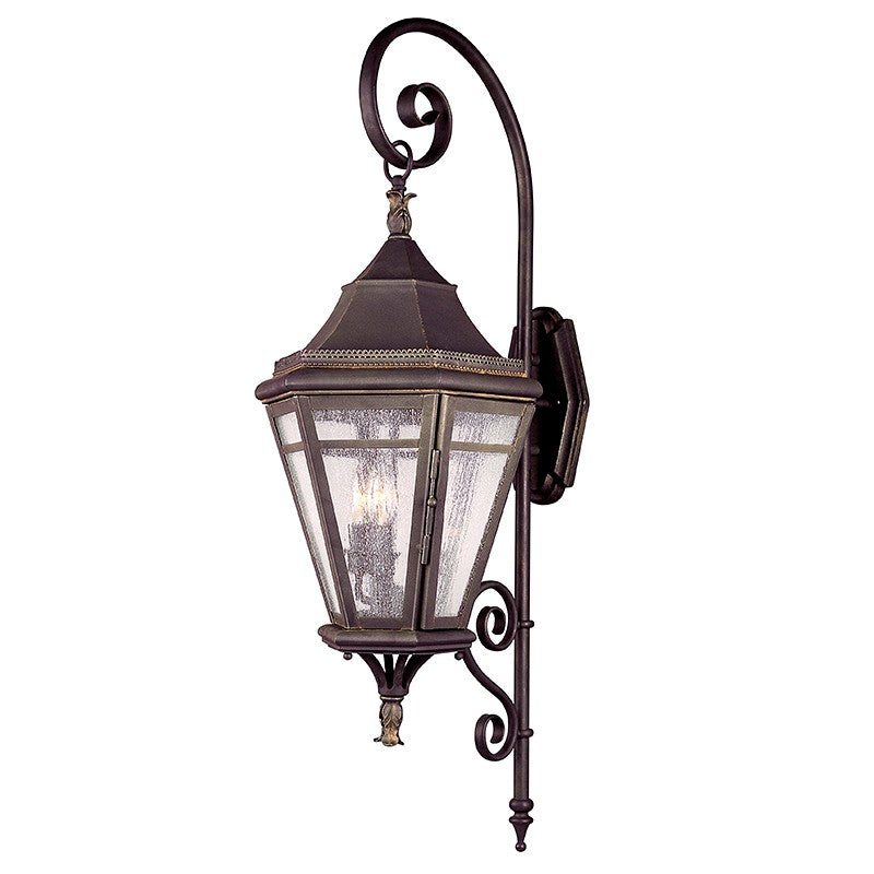 Troy Lighting - B1272-NR - Three Light Wall Lantern - Morgan Hill - Natural Rust