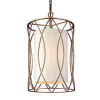 Troy Lighting - F1287-SG - Three Light Pendant - Sausalito - Silver Gold