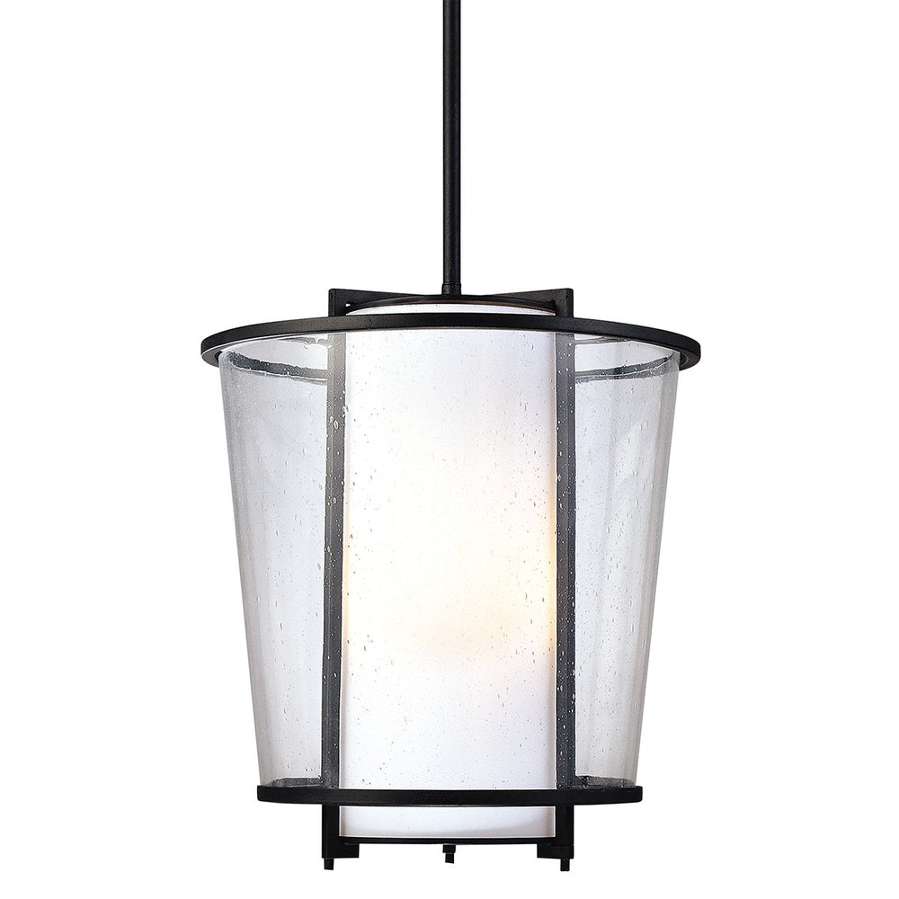 Troy Lighting - F1358-TBK - Three Light Pendant - Bennington - Textured Black