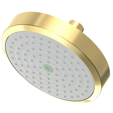 Single Function Shower Head in Multiple Finishes