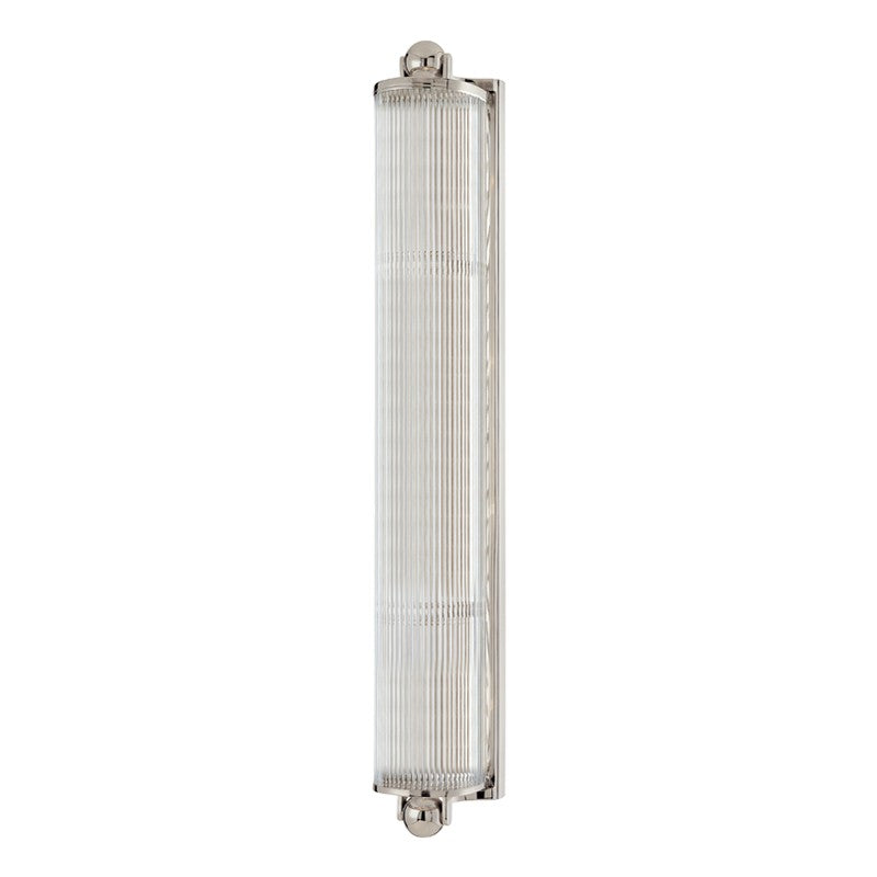 Hudson Valley - 853-PN - Four Light Bath Bracket - Mclean - Polished Nickel