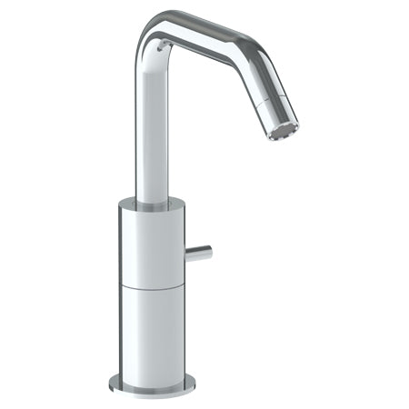 Deck Mounted Monoblock Angled Lavatory Mixer