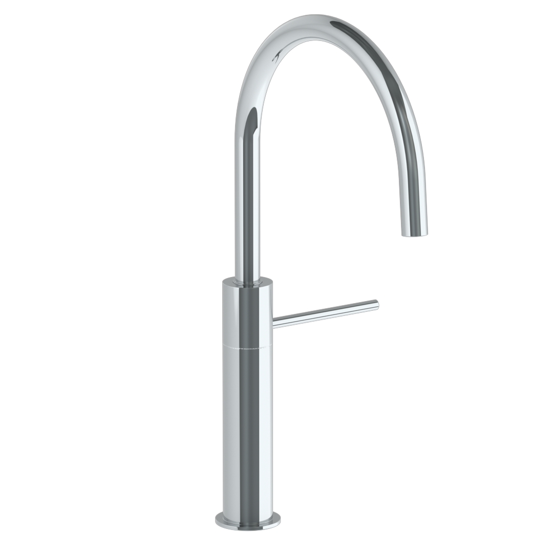 Deck Mounted 1 Hole Kitchen Faucet