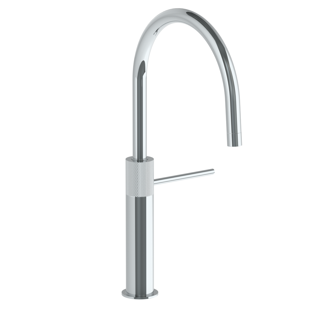 Deck Mounted 1 Hole Kitchen Faucet