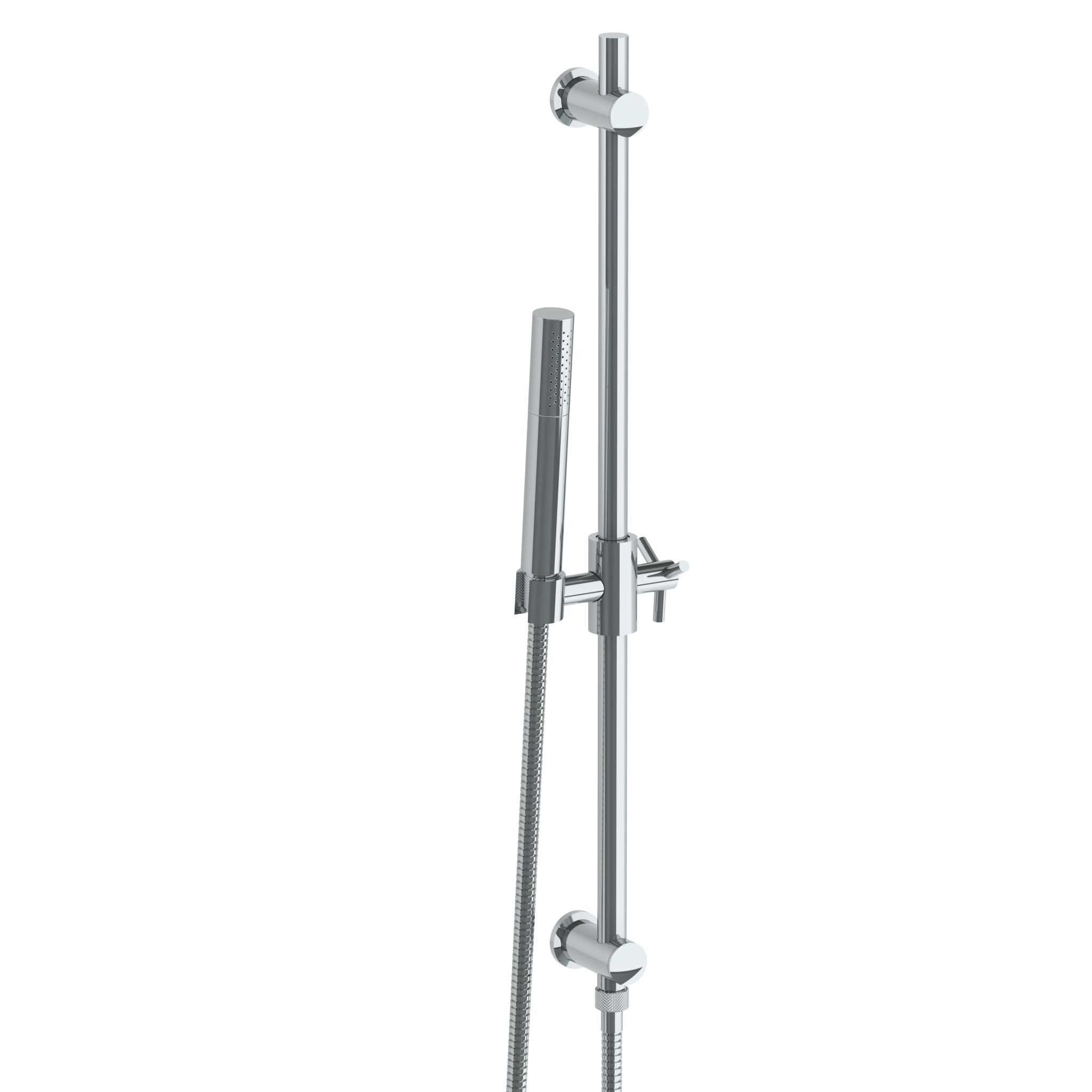 Positioning Bar Shower Kit With Slim Hand Shower And 69" Hose