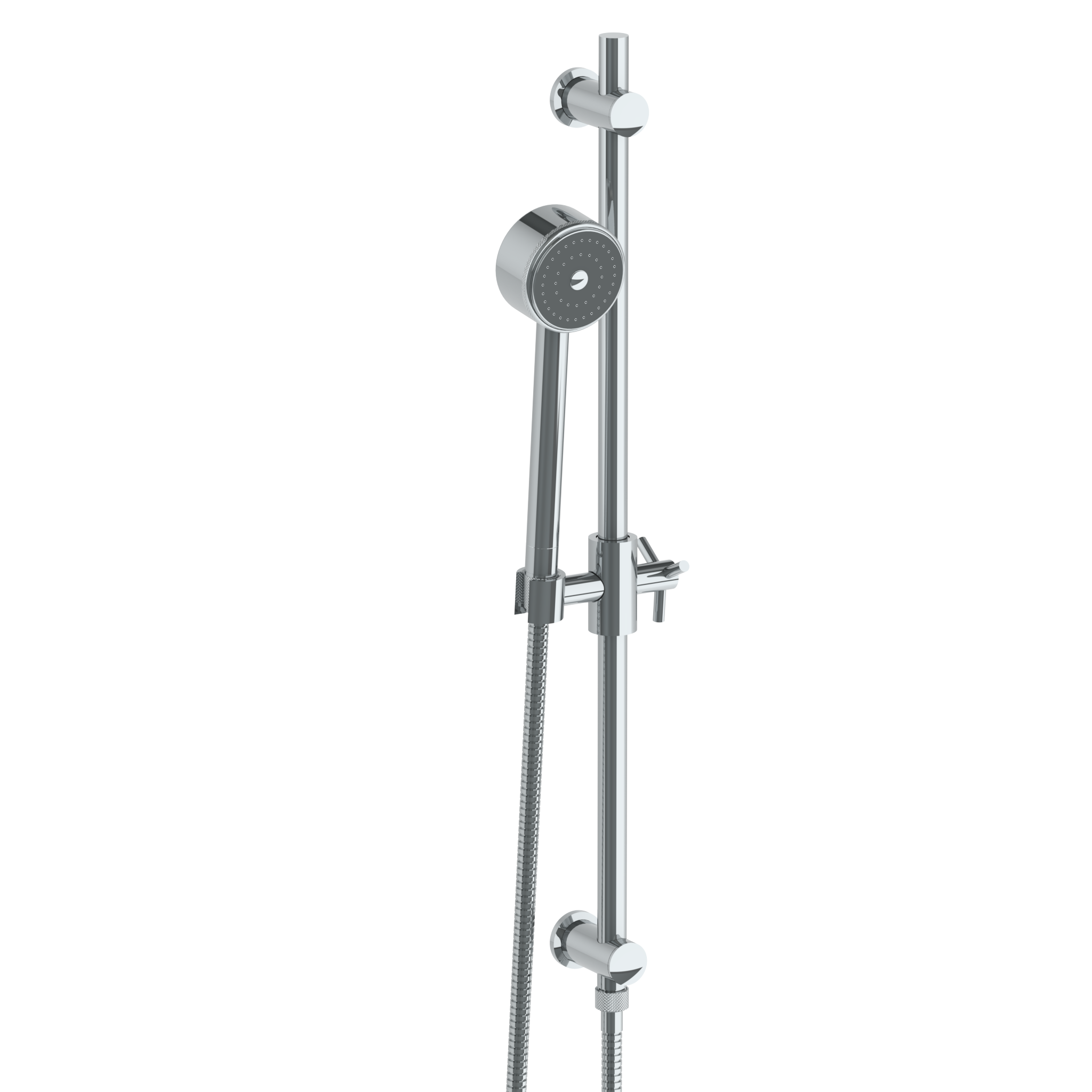 Positioning Bar Shower Kit With Volume Hand Shower And 69" Hose