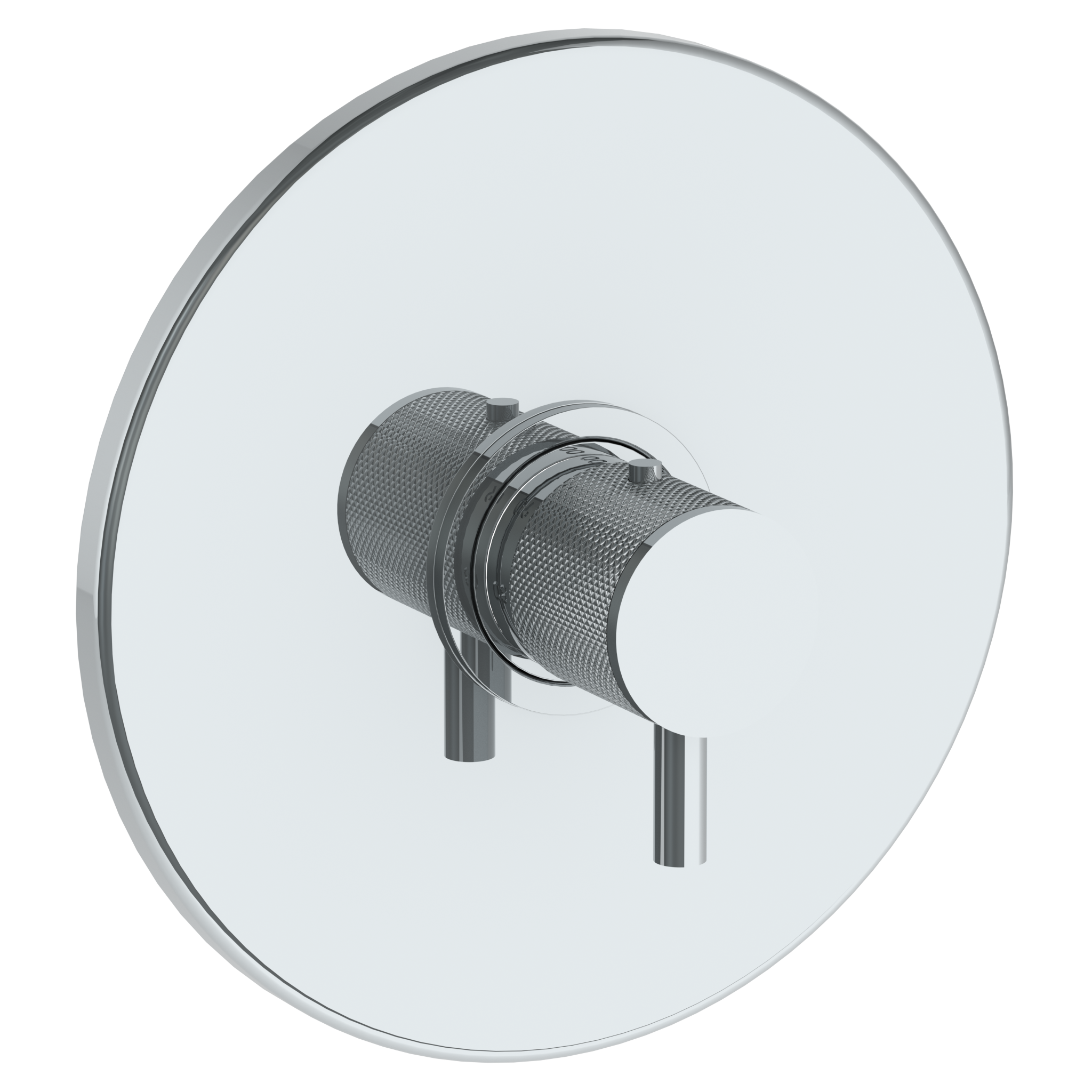 Wall Mounted Thermostatic Shower Trim, 7 1/2" Dia.