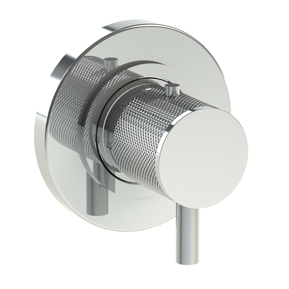 Wall Mounted Mini Thermostatic Shower Trim, 3 1/2" Dia.