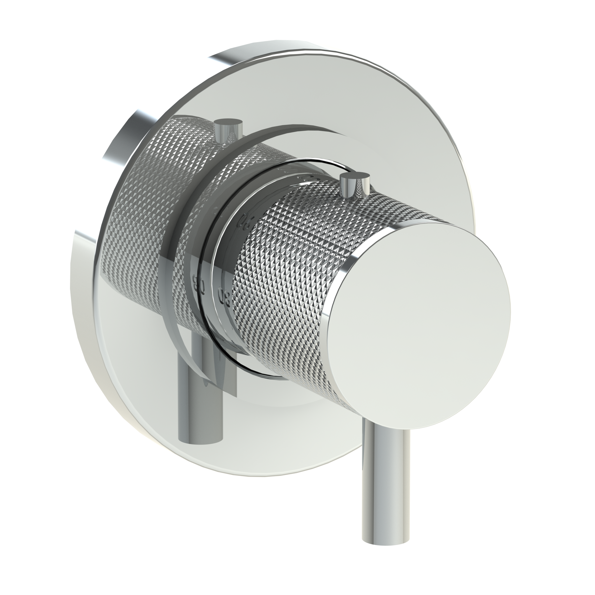 Wall Mounted Mini Thermostatic Shower Trim, 3 1/2" Dia.