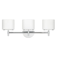 Hudson Valley - 8903-PC - Three Light Bath Bracket - Trinity - Polished Chrome