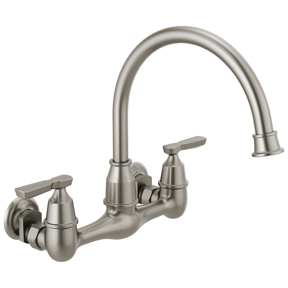 Delta Corin: Two Handle Wall Mounted Kitchen Faucet