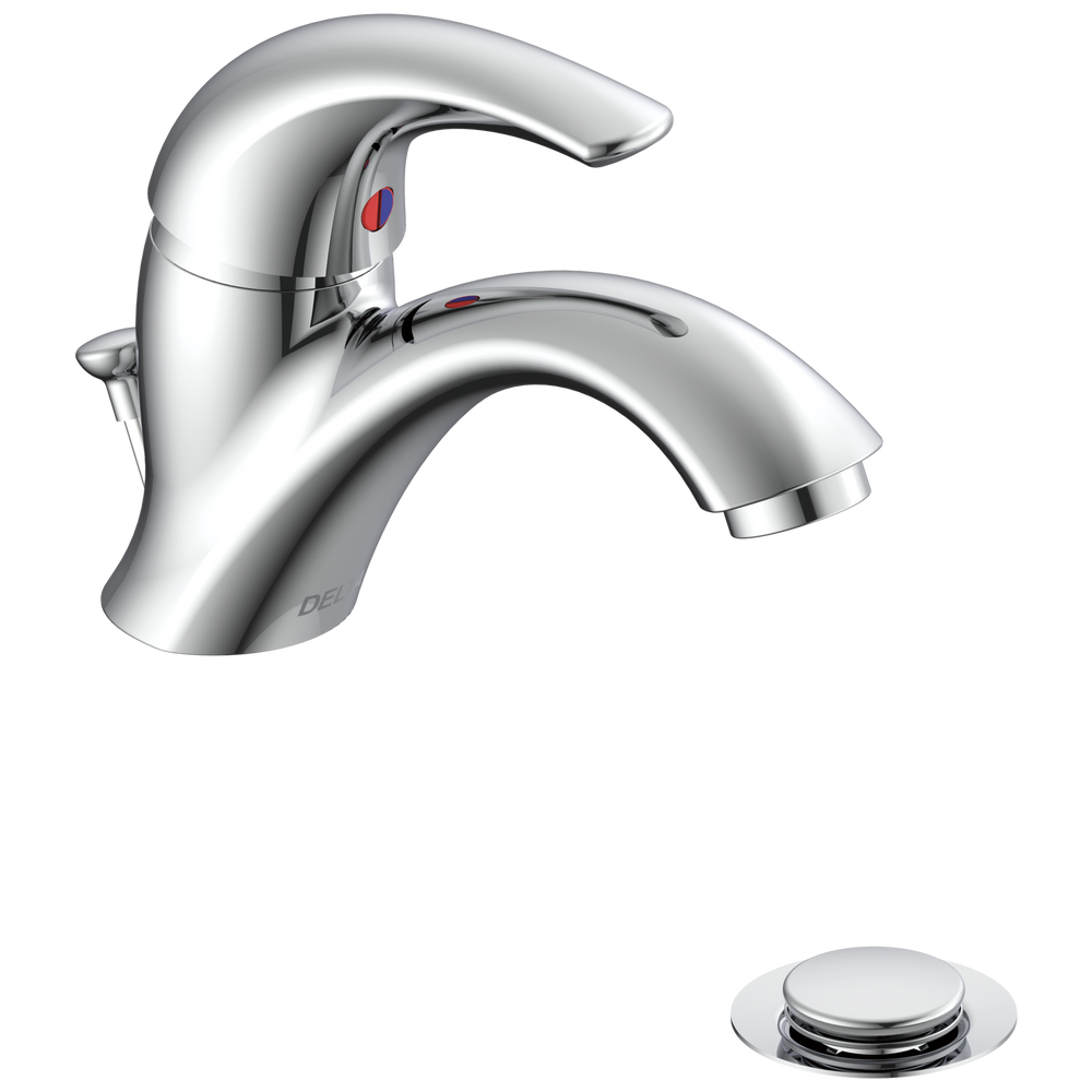 Commercial 22C: Single Handle Single Hole Centerset Bathroom Faucet