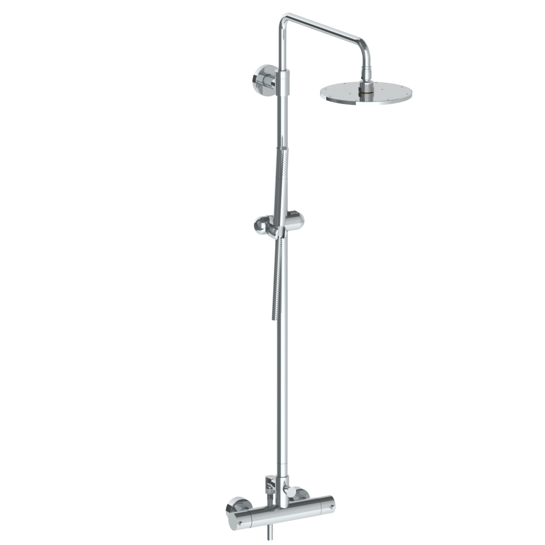 1/2" Exposed Thermostatic Shower System