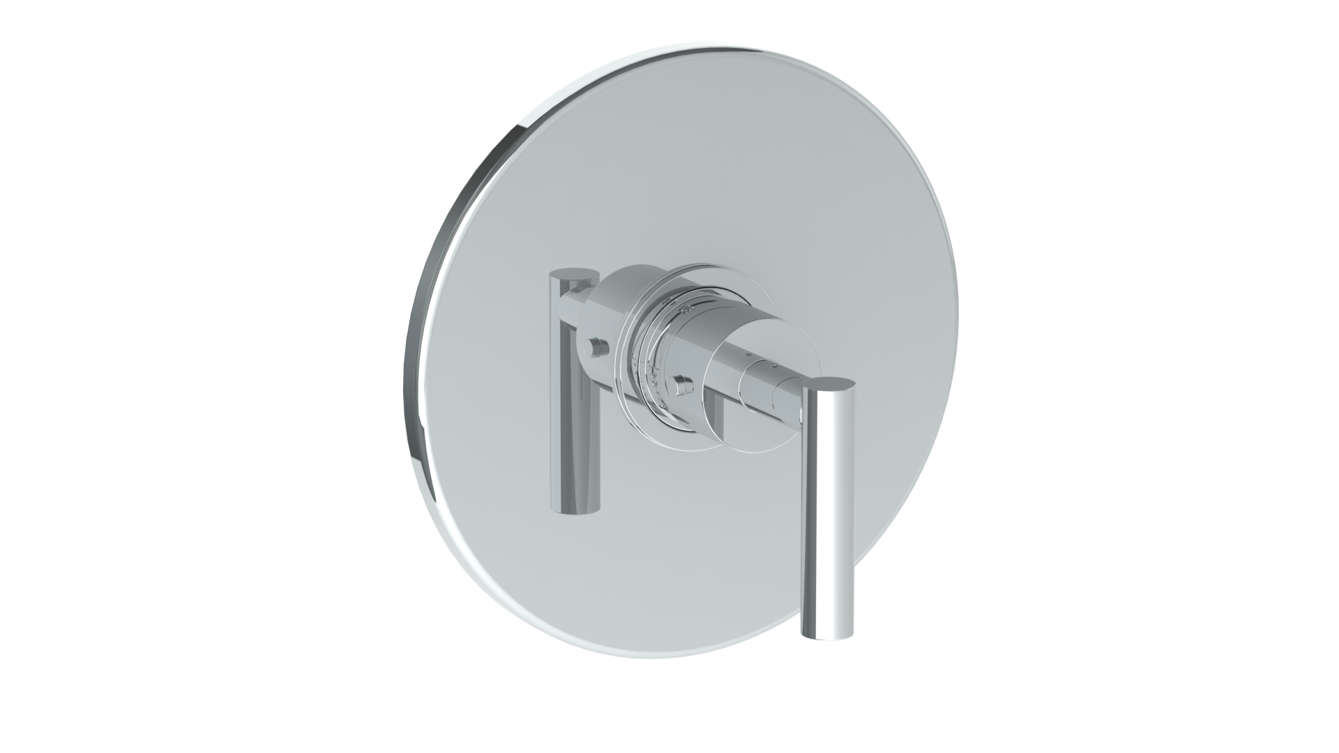 Wall Mounted Thermostatic Shower Trim, 7 1/2" Dia.