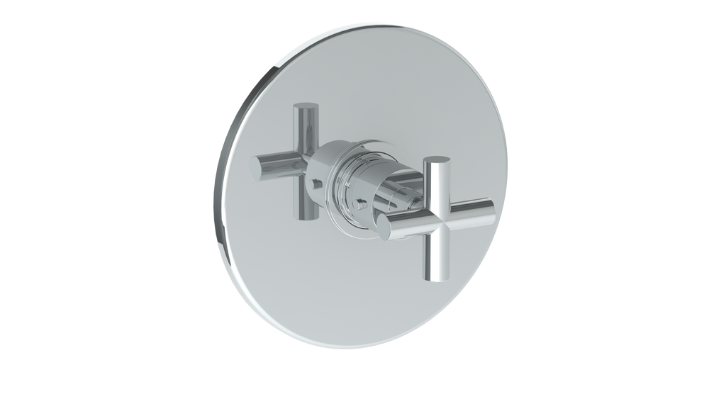 Wall Mounted Thermostatic Shower Trim, 7 1/2" Dia.