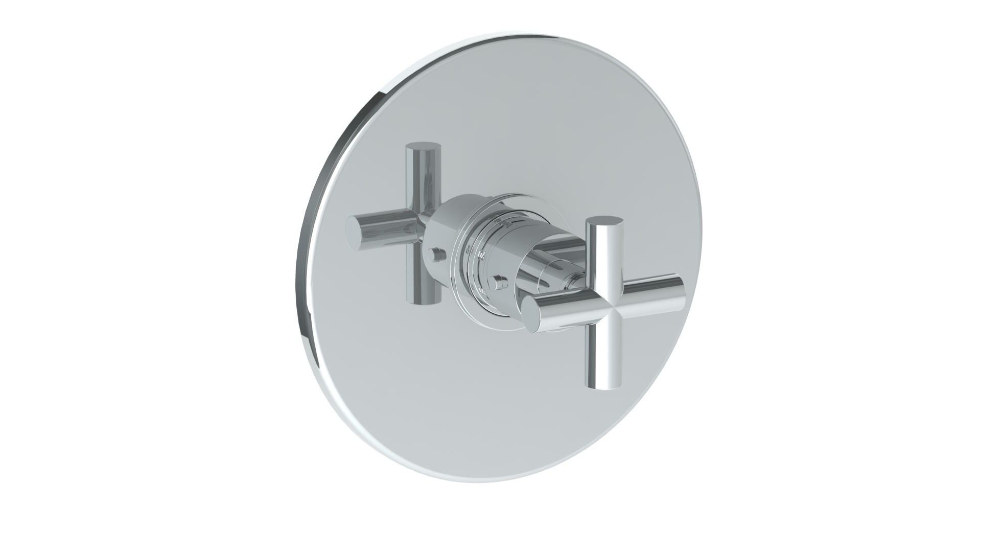 Wall Mounted Thermostatic Shower Trim, 7 1/2" Dia.