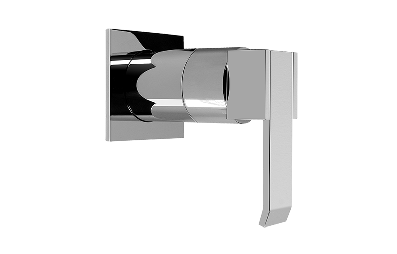 Qubic SOLID Trim Plate w/Handle in Multiple Finishes Length:4" Width:7" Height:3"