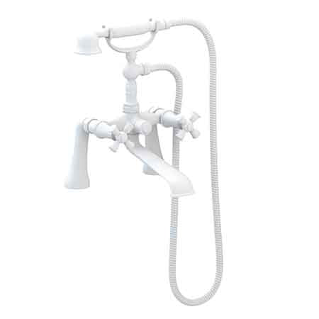 Exposed Tub & Hand Shower Set - Deck Mount in Multiple Finishes