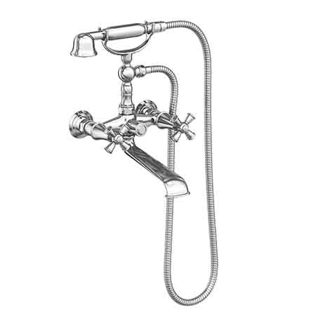 Exposed Tub & Hand Shower Set - Wall Mount in Multiple Finishes