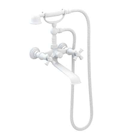 Exposed Tub & Hand Shower Set - Wall Mount in Multiple Finishes