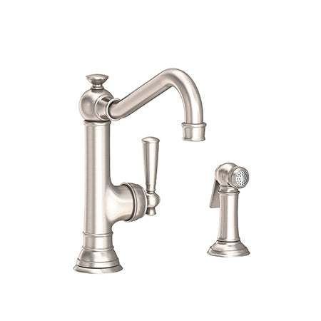 Single Handle Kitchen Faucet With Side Spray in Multiple Finishes