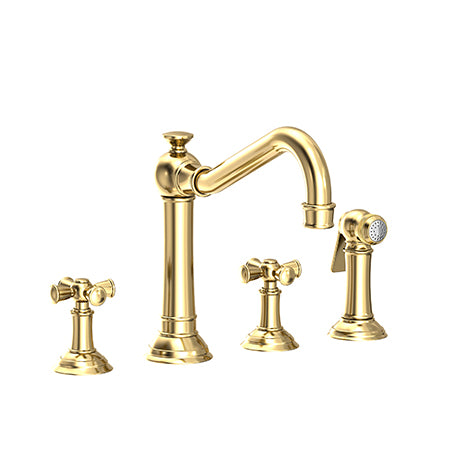 Kitchen Faucet With Side Spray in Multiple Finishes