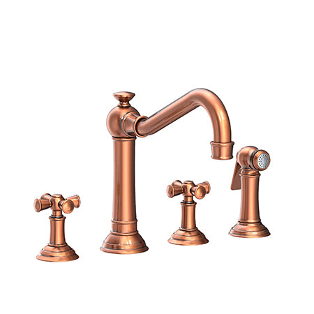 Kitchen Faucet With Side Spray in Multiple Finishes