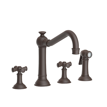 Kitchen Faucet With Side Spray in Multiple Finishes